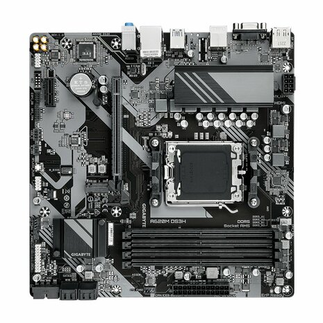 Gigabyte A620M DS3H | Socket AM5 | AMD A620 | 2xDDR5 | Micro ATX | Moederbord