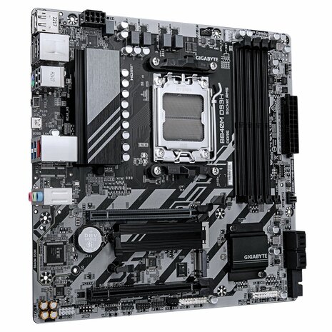 Gigabyte B840M DS3H | Socket AM5 | AMD B840 | 4xDDR5 | Micro ATX | Moederbord