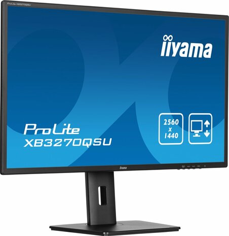 iiyama ProLite XB3270QSU-B1 32'' | 2560x1440 QHD IPS | 100Hz | HDMI DisplayPort | 3ms | Monitor