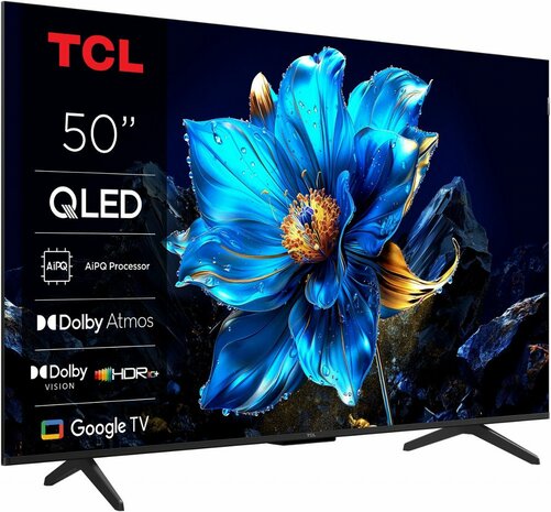 TCL 50P71K | 50" 4K Ultra HD QLED Smart TV | Google TV | Dolby Vision | 60Hz (2025) | OPEN BOX