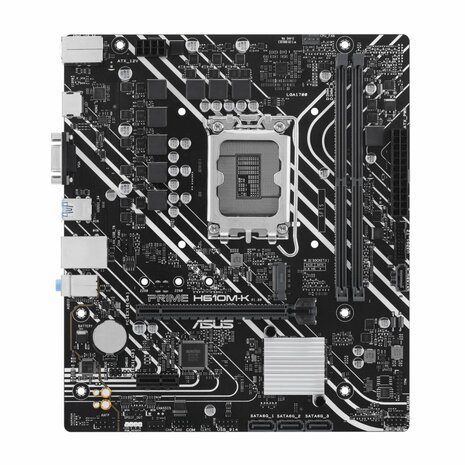 ASUS Prime H610M-K | Socket LGA 1700 | Intel H610 | 2xDDR5 | Micro-ATX | Moederbord