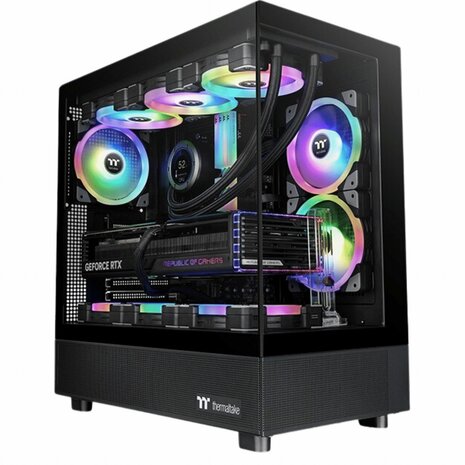 Thermaltake View 270 Plus TG ARGB | Mid Tower Case | Zwart (CA-1Y7-00M1WN-01) | OPEN BOX