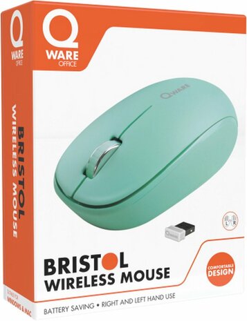 QWARE Wireless Mouse Bristol Mint