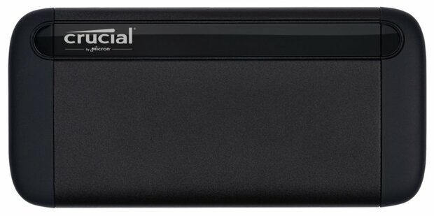 Crucial X8 1 TB Externe SSD | USB 3.2 Gen 2 Type C | 1050 MB/s Lezen | Zwart