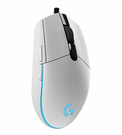 Logitech G102 LightSync | Gaming Muis | Rechtshandig | USB-A | 8000 DPI | Wit