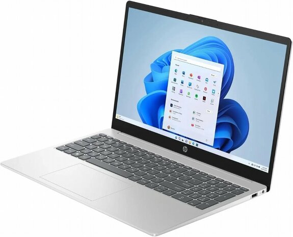 HP 15-fc0054nw | 15.6'' Full HD IPS | AMD Ryzen 7 5825U | 16GB RAM | 512GB SSD | W11 Pro | Zilver