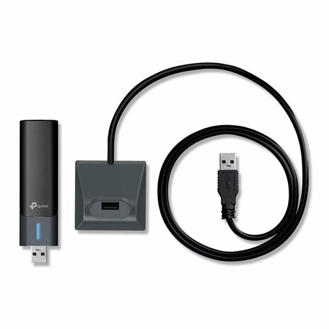 TP-Link Archer TXE70UH | Wi-Fi 6E USB-adapter | Tri-Band AXE5400 | Tot 5400 Mbit/s
