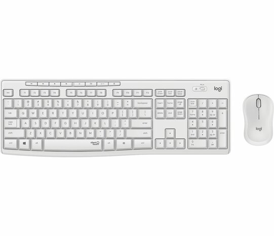 Logitech MK295 toetsenbord RF Draadloos QWERTY US International Wit