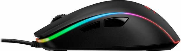 HyperX Pulsefire Surge | Bekabelde Gaming Muis | Rechtshandig | USB-A | 16000 DPI | Zwart