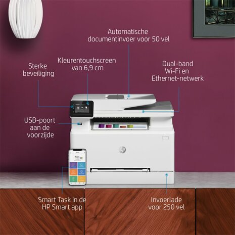 HP Color LaserJet Pro M282nw | All-in-One Laserprinter | A4 | 600 x 600 DPI | Wi-Fi | Kleur
