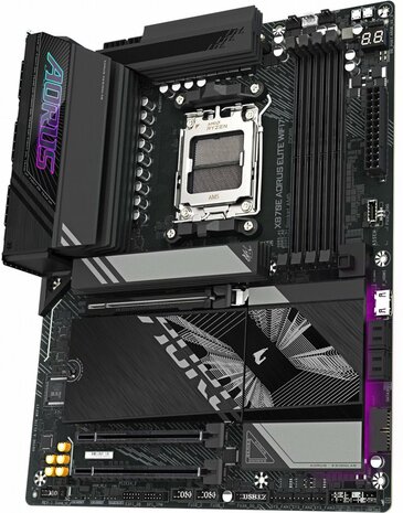 Gigabyte X870E AORUS ELITE WIFI7 | AMD X870E Moederbord | AM5 | ATX | WiFi 7