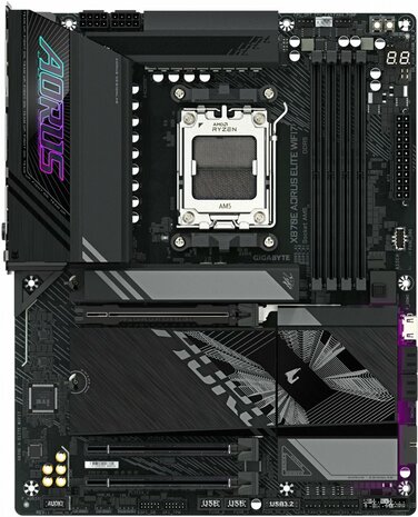 Gigabyte X870E AORUS ELITE WIFI7 | AMD X870E Moederbord | AM5 | ATX | WiFi 7