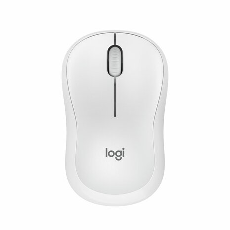Logitech M240 | Draadloze Bluetooth Muis | Ambidextrous | Compact Reisformaat | Wit