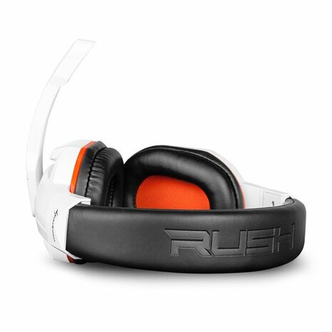 Sharkoon RUSH ER1 Stereofonisch Hoofdband Zwart, Wit hoofdtelefoon