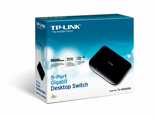 TP-LINK TL-SG1005D netwerk-switch