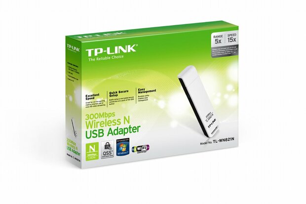 TP-LINK 300Mbps Wireless N USB Adapter