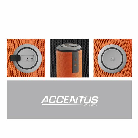 Accentus One Ultra Bass Bluetooth Tube Speaker