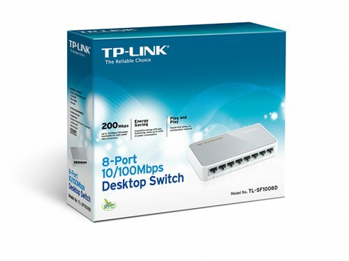 TP-LINK 8-Port 10/100Mbps Desktop Switch