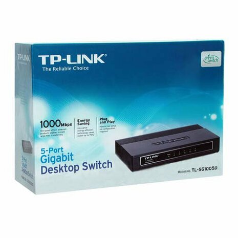 TP-LINK TL-SG1005D netwerk-switch