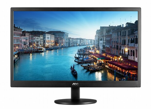 AOC E2470SWHE 23.6" Zwart Full HD LED display