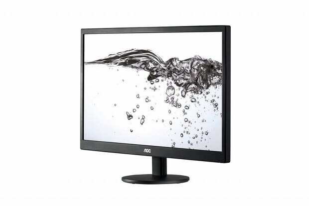 AOC e2470Swda 23.6" Full HD TN+Film Mat Zwart computer monitor