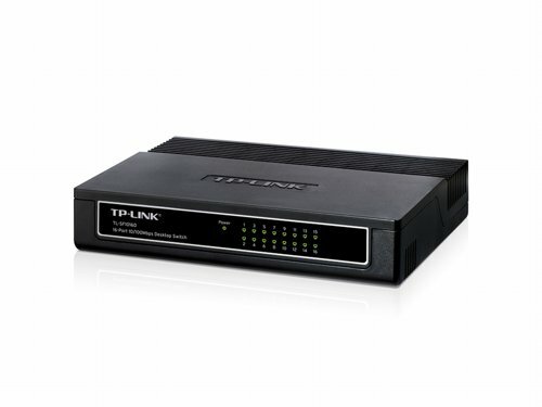 TP-LINK TL-SF1016D Unmanaged Fast Ethernet (10/100)