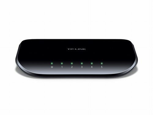 TP-LINK TL-SG1005D Unmanaged Gigabit Ethernet (10/100/1000) Zwart