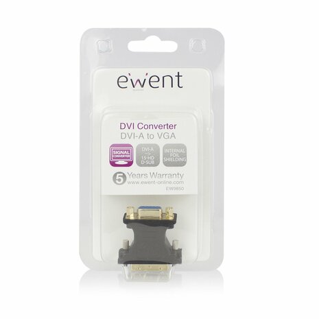 Ewent kabel-tussenstuk | DVI-A naar VGA | EW9850