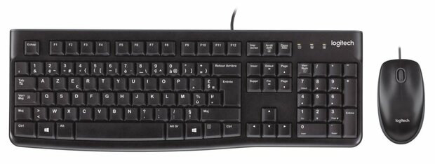 Logitech MK120 | Bedraade Muis en Toetsenbordcombo | QWERTY