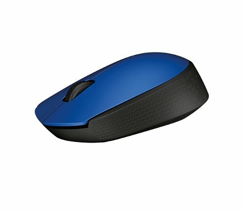 Logitech M171 | Draadloze Muis | Links- en Rechtshandig | RF | 1000 DPI | Zwart/Blauw