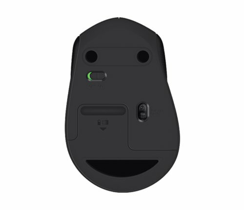 Logitech M330 Silent Plus | Draadloze Muis | Rechtshandig | RF | 1000 DPI | Zwart