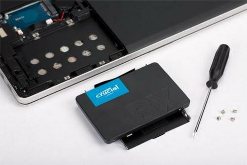 Crucial BX500 | 240GB SATA SSD | 2.5'' | 540MB/s