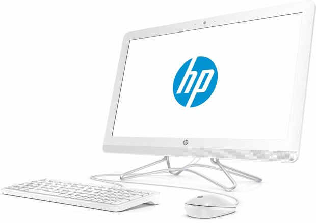 HP AIO FHD-IPS 21.5 / I3-7100 /  4GB / 256GB SSD / W10