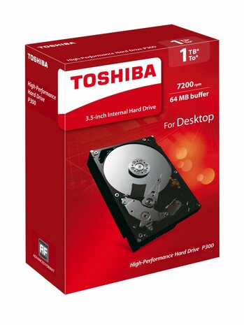 Toshiba P300 1TB 3.5" 1000 GB SATA III
