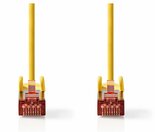 Nedis-netwerkkabel-|-Cat6-|-S-FTP-(S-STP)-|-025-m-|-Geel-|-CCGP85221YE025