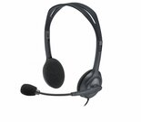 Logitech-H111-|-On-Ear-Bedraade-35mm-Koptelefoon-met-Microfoon-|-Grijs