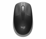 Logitech-M190-|-Ambidextrous-Draadloze-Muis-|-RF-Draadloos-|-1000-DPI-|-Grijs