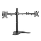 LogiLink-BP0045-|-Verstelbare-Monitor-bureausteun-|-Tot-32-|-Max-8kg-|-VESA-100x100-|-2-Monitoren