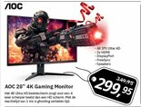 Mon-AOC-28inch-4K-Gaming-HDMI-Displaypoort