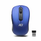 ACT-AC5140-|-Ambidextrous-Draadloze-Muis-|-RF-Draadloos-|-1600-DPI-|-Blauw-Zwart