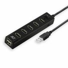 ACT-AC6215-|-USB-2.0-Interface-Hub-|-480-Mbps-|-Zwart