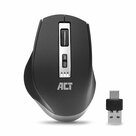 ACT-AC5145-|-Draadloze-Muis-|-RF-Draadloos-+-Bluetooth-|-USB-A-en-USB-C-Receiver-|-2400-DPI-|-Grafiet
