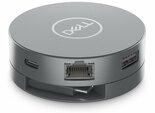 Dell-DA305-|-6-in-1-Multiport-Adapter-|-USB-C-|-Zwart