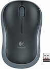 Logitech-M185-|-Ambidextrous-Draadloze-Muis-|-RF-Draadloos-|-1000-DPI-|-Zwart-Grijs