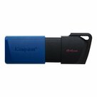Kingston-DataTraveler-Exodia-M-|-64GB-USB-A-3.2-Flash-Drive-|-Zwart-Blauw