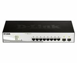 D-Link-DGS-1210-10-netwerk-switch-Managed-L2-Gigabit-Ethernet-(10-100-1000)-1U-Zwart-Grijs