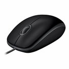 Logitech-B110-Silent-|-Ambidextrous-Bedrade-Muis-|-USB-A-|-800-DPI-|-Zwart