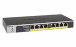 NETGEAR-GS108LP-Unmanaged-Gigabit-Ethernet-(10-100-1000)-Power-over-Ethernet-(PoE)-1U-Zwart-Grijs