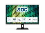 AOC-U32E2N-31.5-|-3840x2160-4K-VA-|-60Hz-|-Ingebouwde-Speakers-|-VESA-Montage-|-Frameloos-Design-|-Monitor