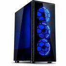 Inter-Tech-CXC2-Blue-Light-|-Midi-Tower-Case-|-Zwart